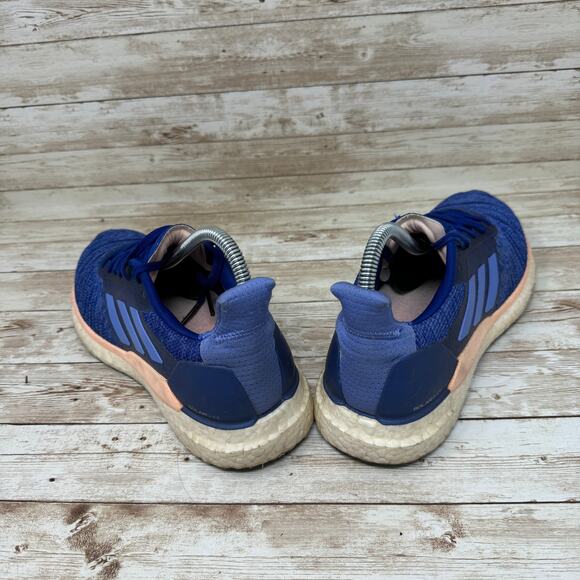 Adidas Boost Solar Glide Blue Athleisure Trainer Running Shoes Women's 8 - Picture 4 of 8